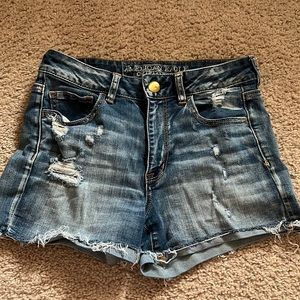 American eagle high rise shorts size 8.